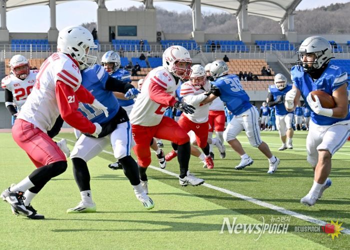 대한미식축구협회 제30회 한세실업배 KNFL 광개토볼 결승전 성료