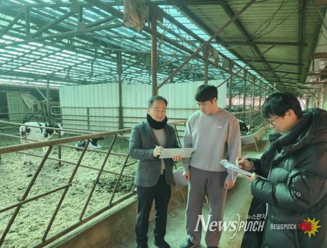 청년후계농 현장지원단 컨설팅 모습