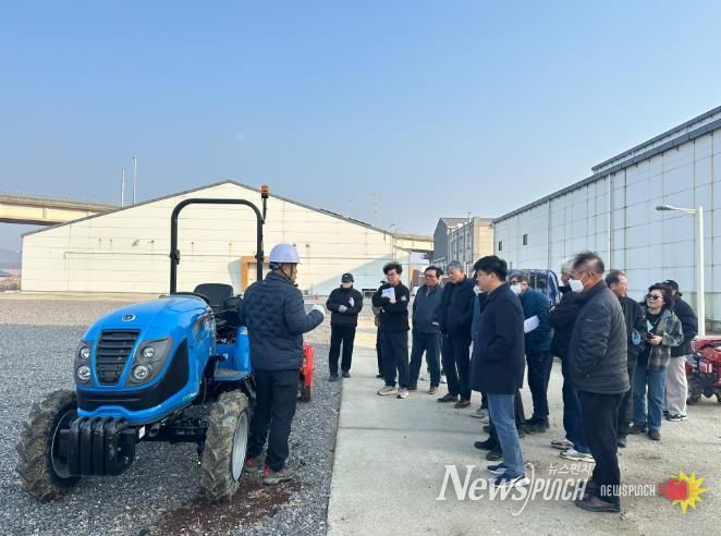 군산시농기계현장이용및안전교육성료