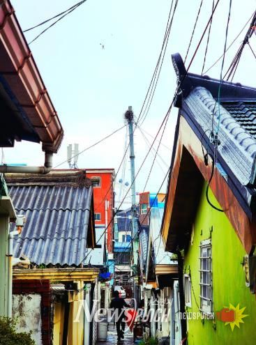 인생사진 맛집, 속초 대상 수상작(새마을길 비오는 어느날)