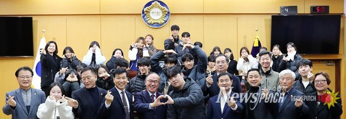 서산중앙고교 학생자치회, 서산시의회 견학