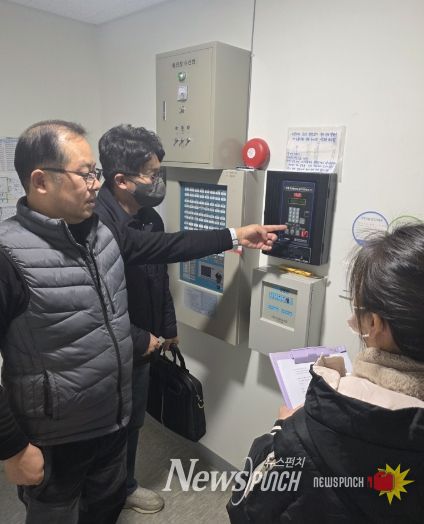 송탄보건소, 동절기 의료기관 화재 사고 예방을 위한 안전 점검!