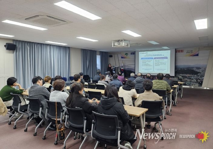 영주시, 생활권 단위 로컬브랜딩 활성화 사업 주민설명회가 진행되고 있다.