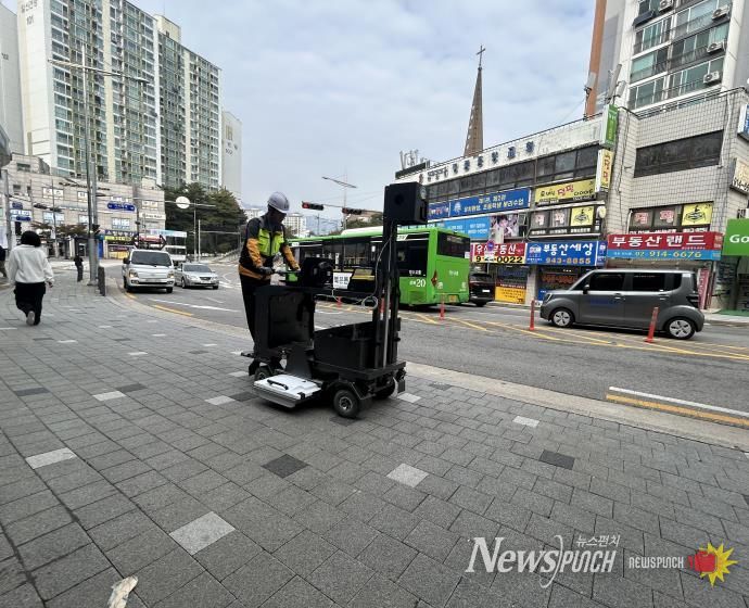 카트형GPR(보도) - 정릉동일대