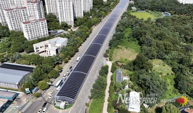 방음터널일체형태양광