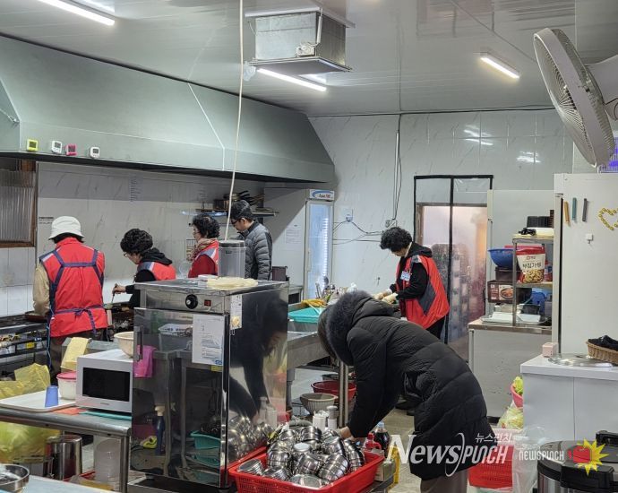 사천시 곤양면 지역사회보장협의체 ‘이웃돕기 일일 모금행사’