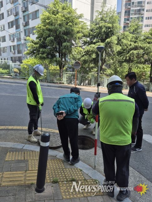 市, 상하수도 위치정보 대대적 정비