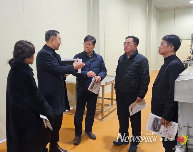 수산식품지원센터·체육시설 등 주요 사업장 방문