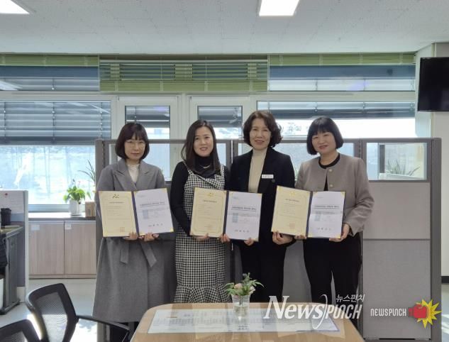 아산시는 17일 국공립어린이집 3개소와 위수탁 협약을 체결하고 있다.