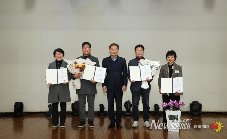 진안군, ‘2025 진안군 체육상 시상식’ 개최, 체육인 노고 격려