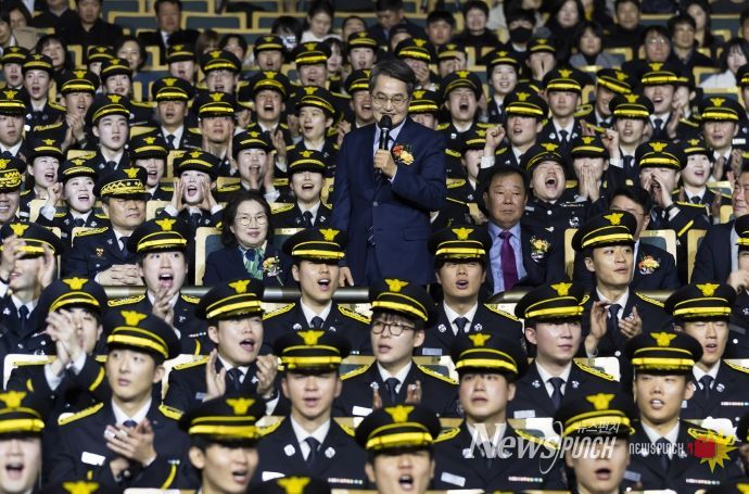 신임 소방공무원 임용식