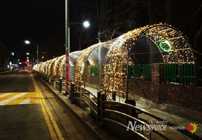 인천 동구, 연말연시 빛낼‘야간경관’ 사업 추진