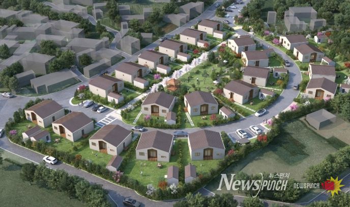 금산군 충남형 농촌리브투게더 사업 조감도