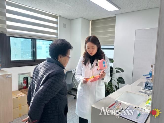 부산진구 당감건강생활지원센터, ‘새 칫솔 준 데이’ 사업 운영