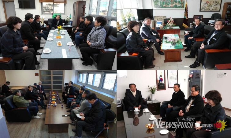 영천시의회, 병오년 새해 맞아 지역 기관·단체 찾아 현장 소통