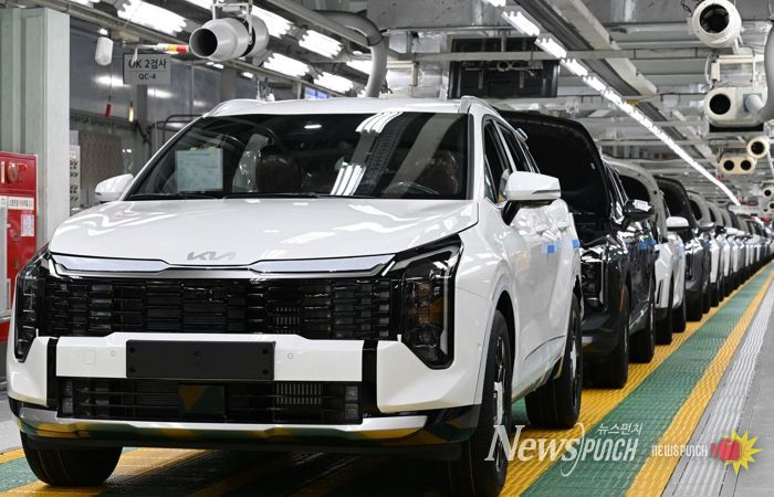 광주광역시 자동차 수출 39만대…역대 최대 자동차 생산도 4년 연속 50만대 돌파