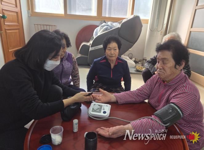 방문건강관리사업 추진 모습