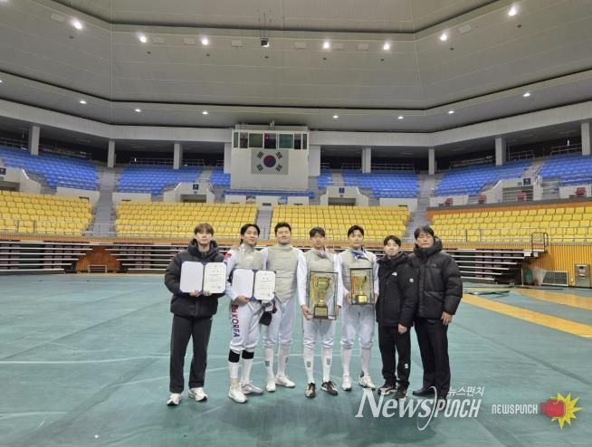 광주시청 펜싱팀, 전국 오픈선수권 단체전 우승·개인전 3위 쾌거