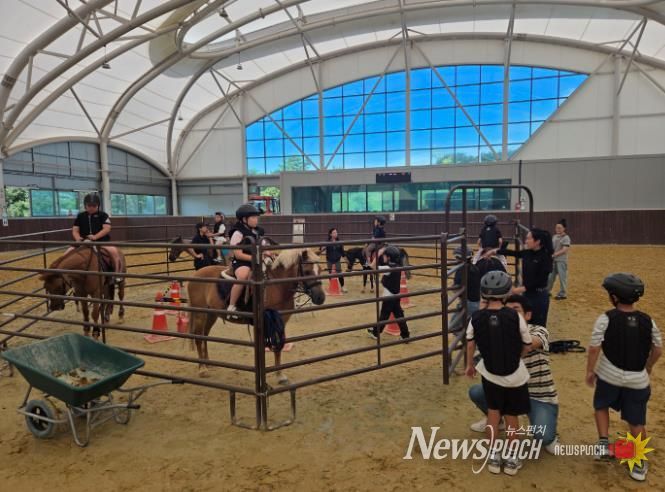 영광군승마장, 합리적 가격의 쿠폰제 회원 운영