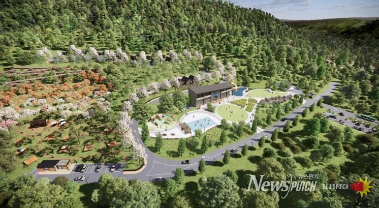 구름골산림휴양테마파크1_자연휴양림 조감도