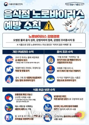 노로바이러스 감염 주의 당부