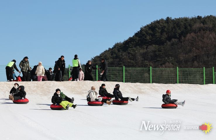 겨울의 끝자락, 영양에서 즐기는 마지막 빙판 추억