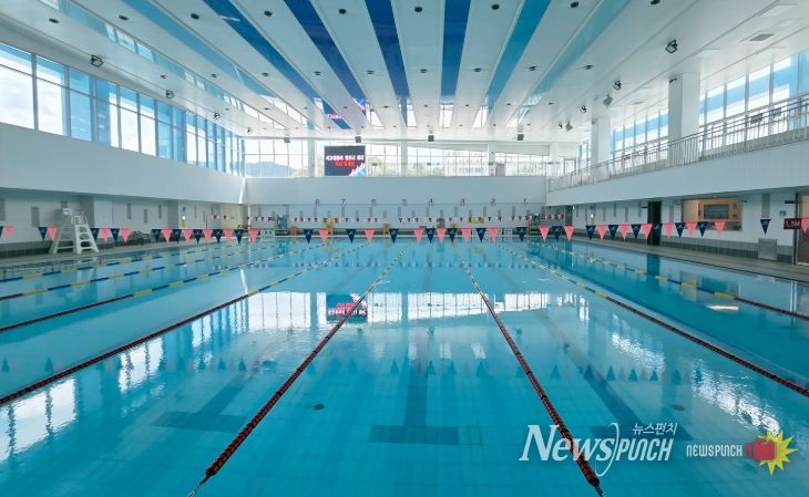 정읍체육트레이닝센터 수영장, 더 쾌적하게 변신