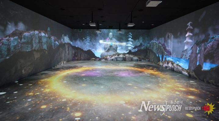 미디어아트 신규콘텐츠 모습