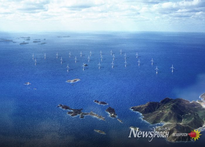 국민성장펀드 신안우이 해상풍력 조감도