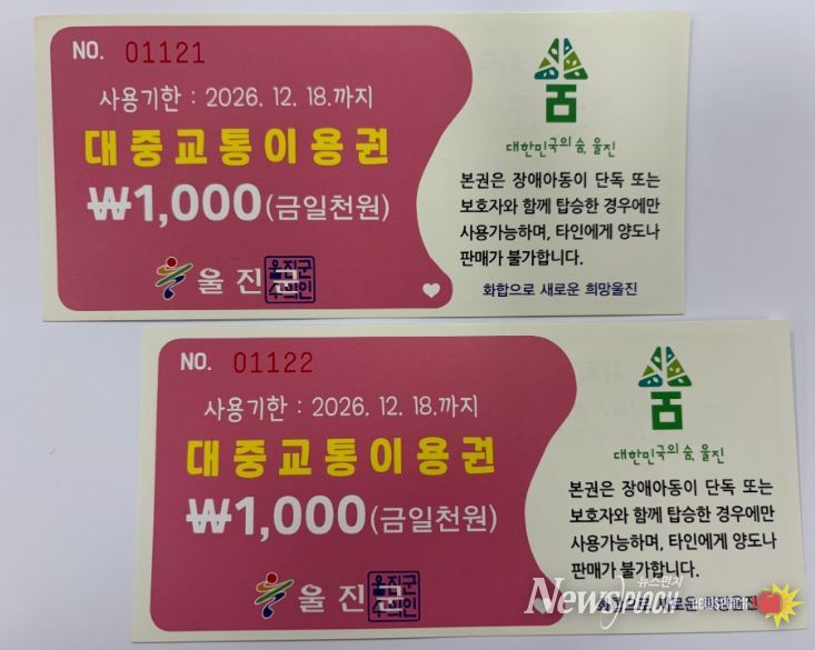 월 6만 원 대중교통 이용권 지원, 이동권 보장 강화