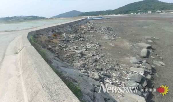 월평·백수방조제 개보수사업 신규 착수지구 선정