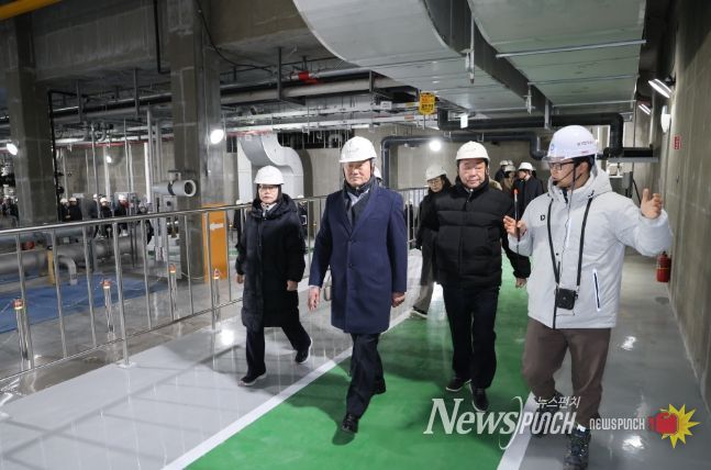 제주공공하수처리시설 현대화사업 현장 방문