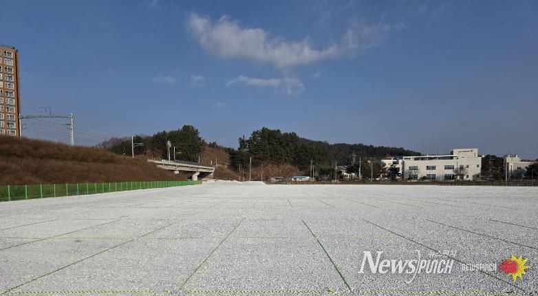 임시주차장 234면 조성