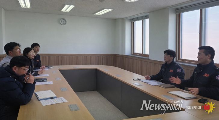 해남소방서, 유관기관 합동 간담회 개최