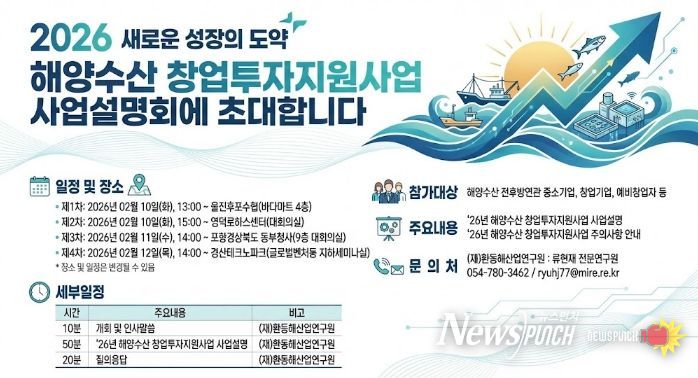 창업투자지원‘찾아가는 사업설명회’개최