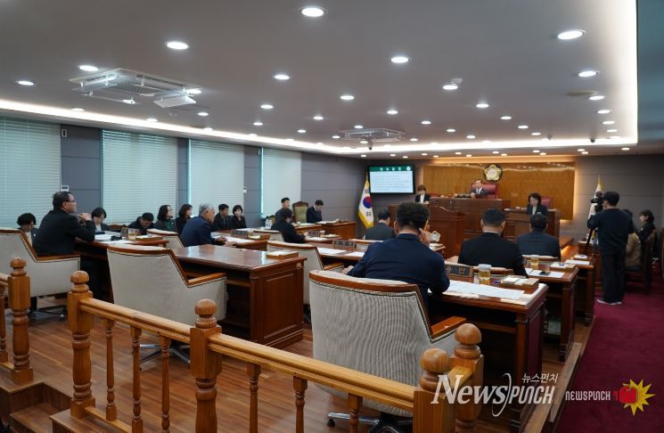 담양군의회, 제342회 임시회 폐회