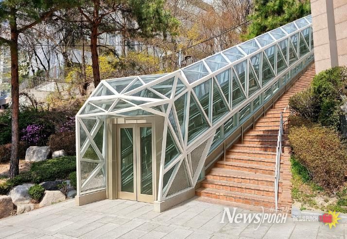 무악동 엘리베이터 준공 예상 모습