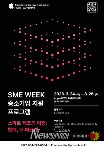 SME Week 중소기업 지원 프로그램 안내 홍보자료