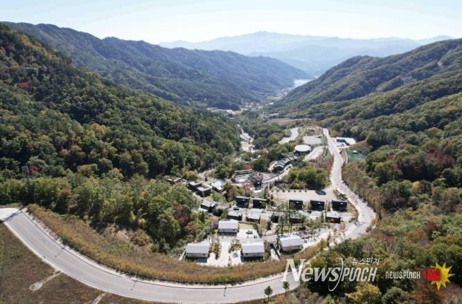 대봉캠핑랜드 모습