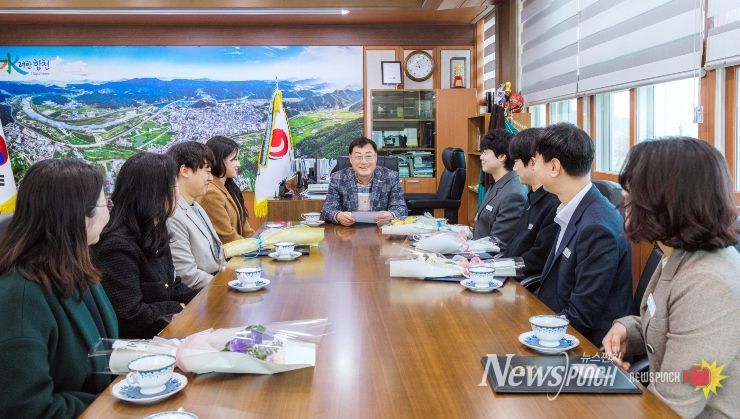 합천군 민원업무 우수공무원 간담회 개최