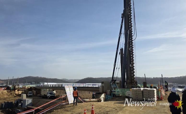 파주시, ‘고창교 교량 및 연계도로 확장공사’