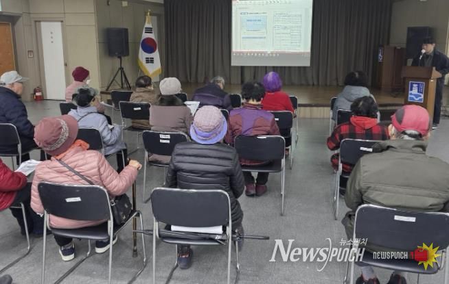 수원시 팔달구, 재활용품 수집 어르신을 위한 동절기 찾아가는 안전교육 실시