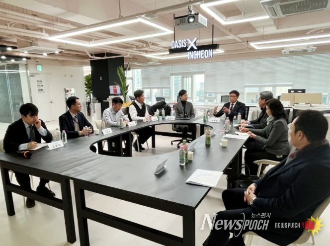 함양군 몬드리안 에이아이(AI) 본사 방문