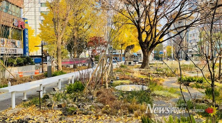 부산 동구, 도심 속 정원 확산... 윤흥신 광장 정원으로 이어간다