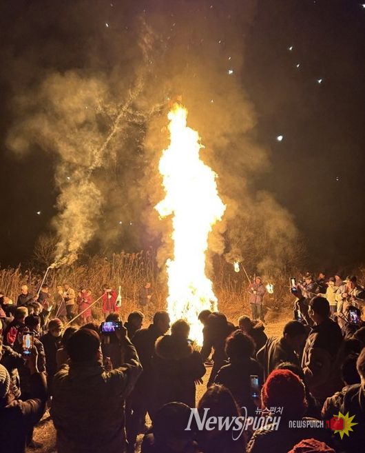 강줄태우기 과정