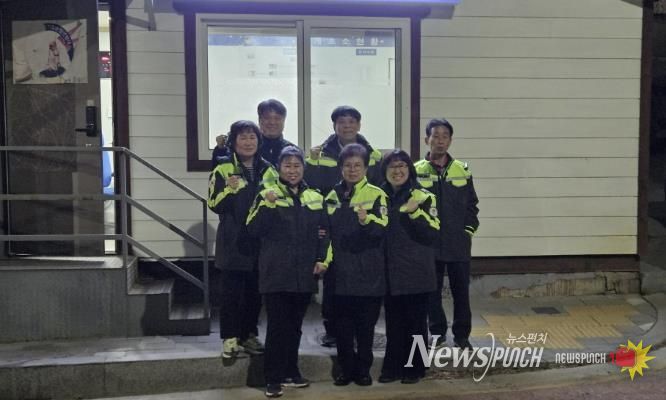 동두천시 생연1동, 자율방범연합대 번개지대 격려 '현장 중심의 소통행정 강화'