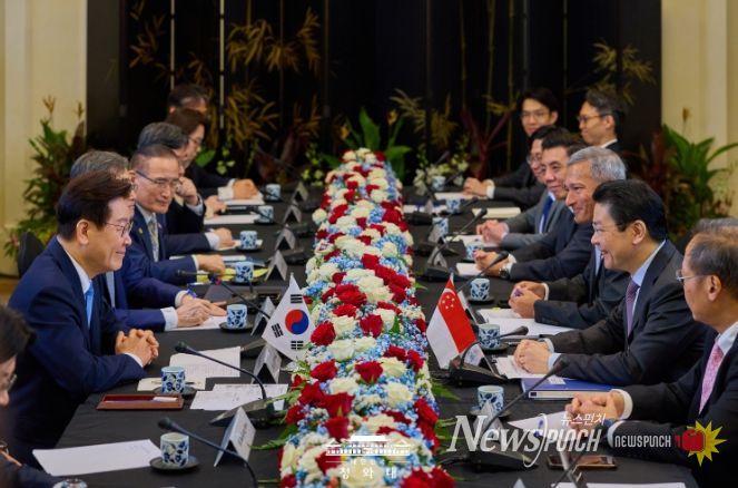 한-싱가포르 정상회담(청와대)