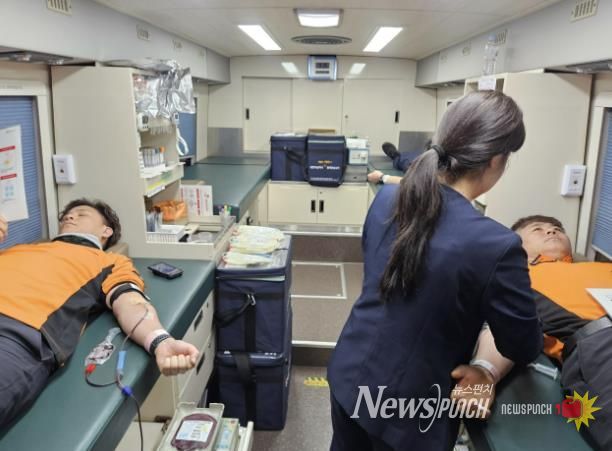 파주소방서가 건넨 '붉은 희망의 나눔'…혈액 수급난 극복 앞장