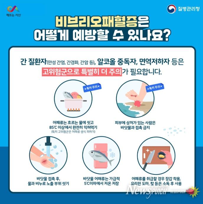 서산시, 비브리오패혈증 유행예측조사 실시