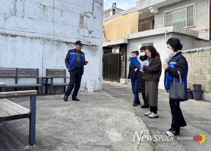 신장2동 주민자치회, 주민참여예산 사업 대상지 현장 활동